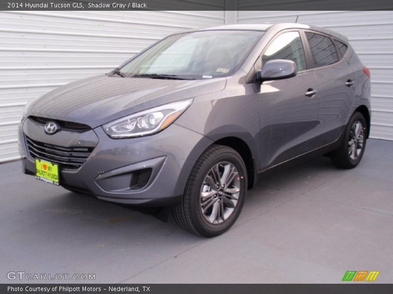 Shadow Gray / Black 2014 Hyundai Tucson GLS