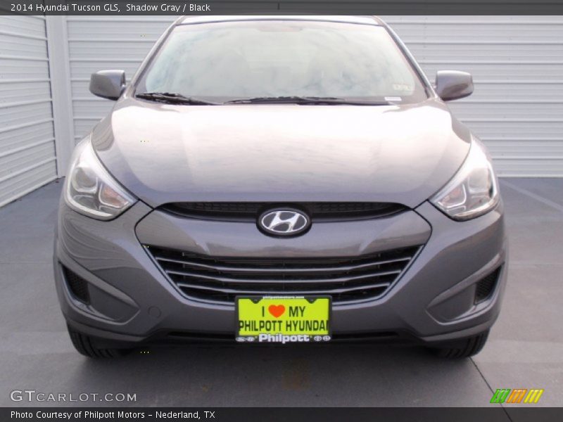 Shadow Gray / Black 2014 Hyundai Tucson GLS