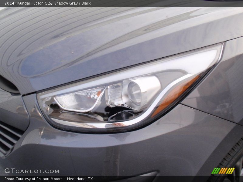 Shadow Gray / Black 2014 Hyundai Tucson GLS