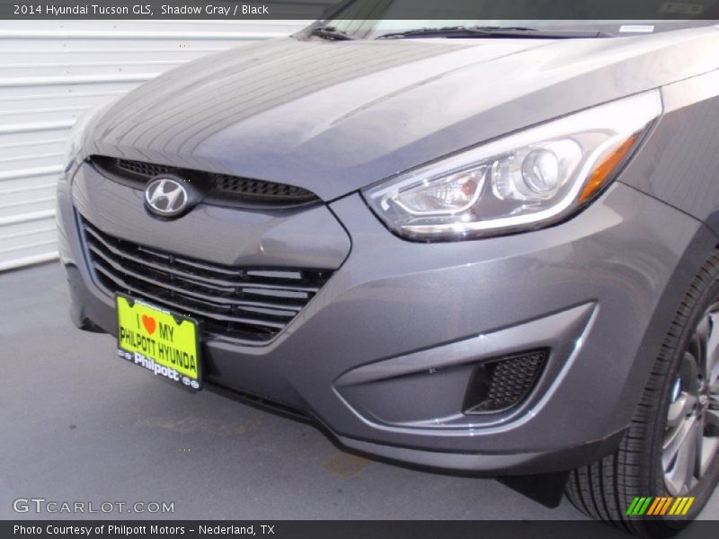 Shadow Gray / Black 2014 Hyundai Tucson GLS