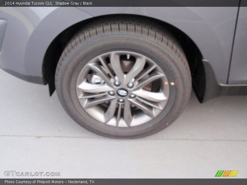 Shadow Gray / Black 2014 Hyundai Tucson GLS