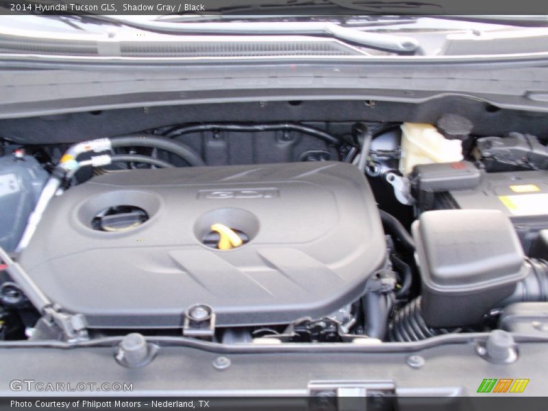 Shadow Gray / Black 2014 Hyundai Tucson GLS
