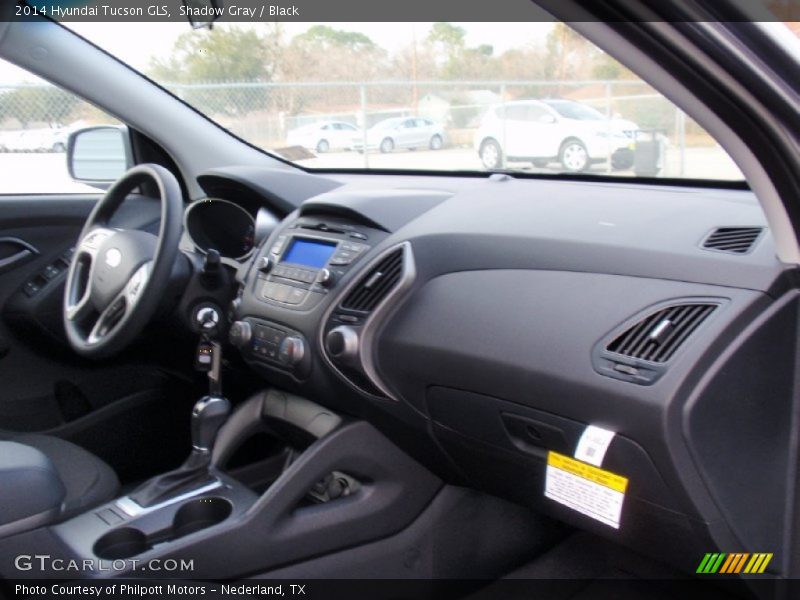 Shadow Gray / Black 2014 Hyundai Tucson GLS
