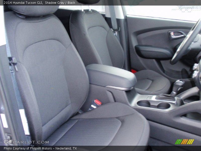Shadow Gray / Black 2014 Hyundai Tucson GLS