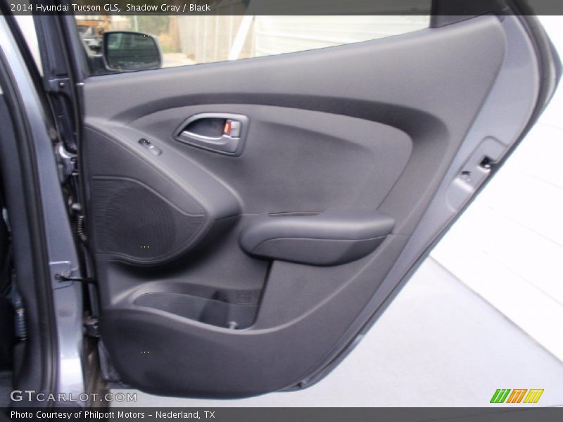 Shadow Gray / Black 2014 Hyundai Tucson GLS