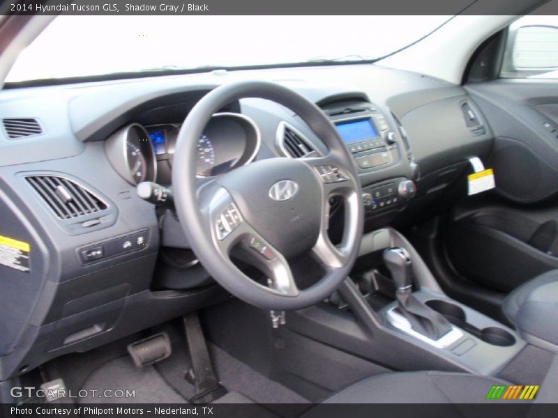 Shadow Gray / Black 2014 Hyundai Tucson GLS