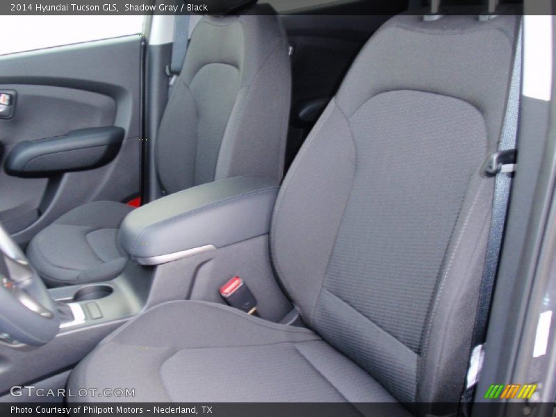 Shadow Gray / Black 2014 Hyundai Tucson GLS