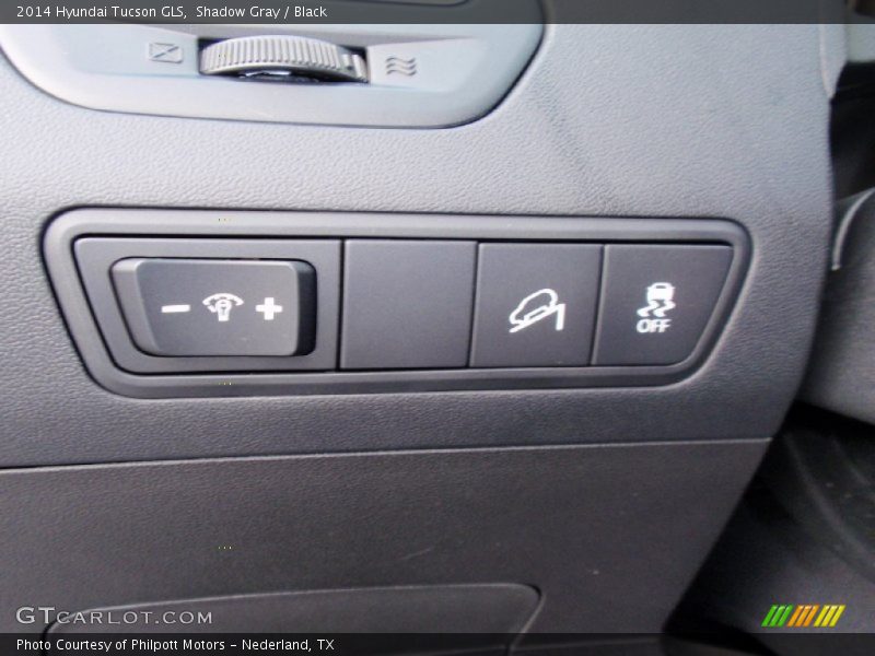 Shadow Gray / Black 2014 Hyundai Tucson GLS