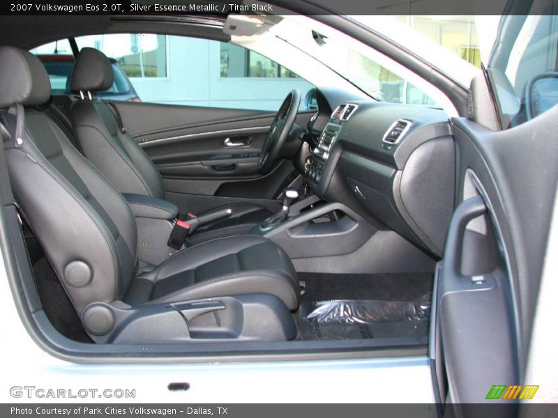 Silver Essence Metallic / Titan Black 2007 Volkswagen Eos 2.0T