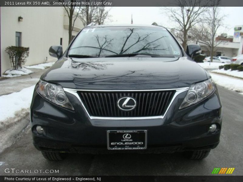 Smokey Granite Mica / Light Gray 2011 Lexus RX 350 AWD