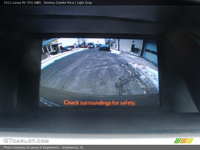 Smokey Granite Mica / Light Gray 2011 Lexus RX 350 AWD