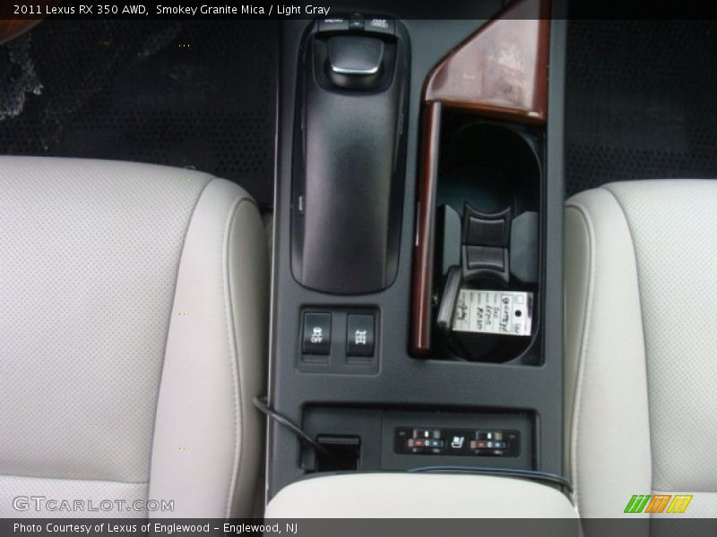 Smokey Granite Mica / Light Gray 2011 Lexus RX 350 AWD