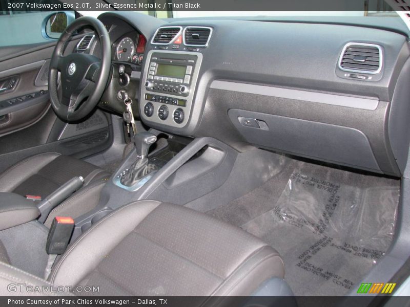 Silver Essence Metallic / Titan Black 2007 Volkswagen Eos 2.0T