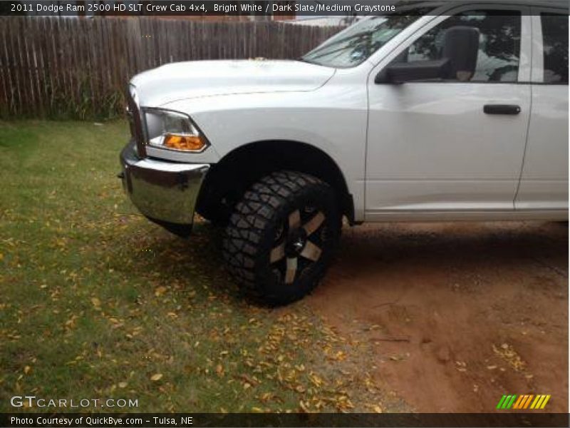 Bright White / Dark Slate/Medium Graystone 2011 Dodge Ram 2500 HD SLT Crew Cab 4x4