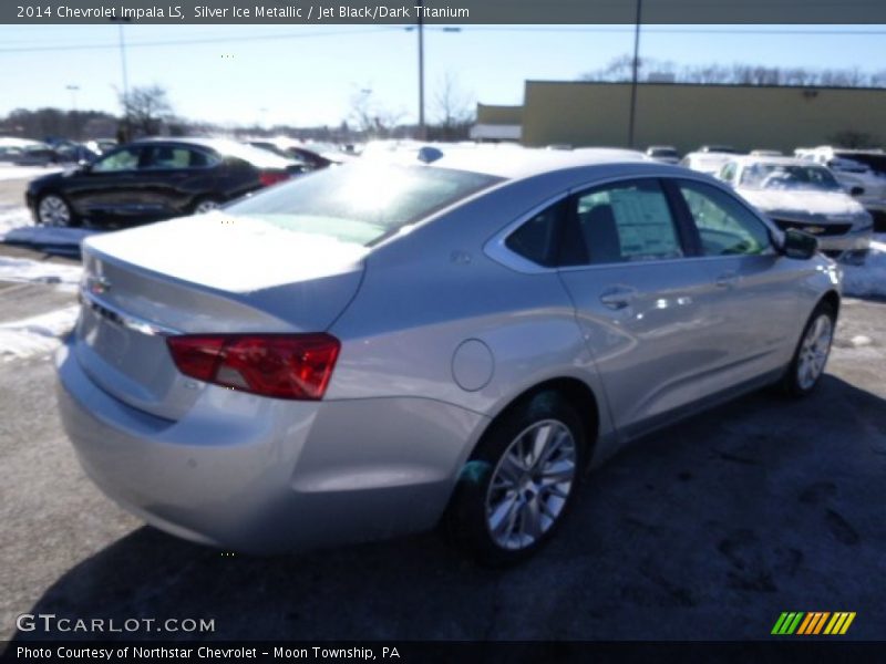 Silver Ice Metallic / Jet Black/Dark Titanium 2014 Chevrolet Impala LS