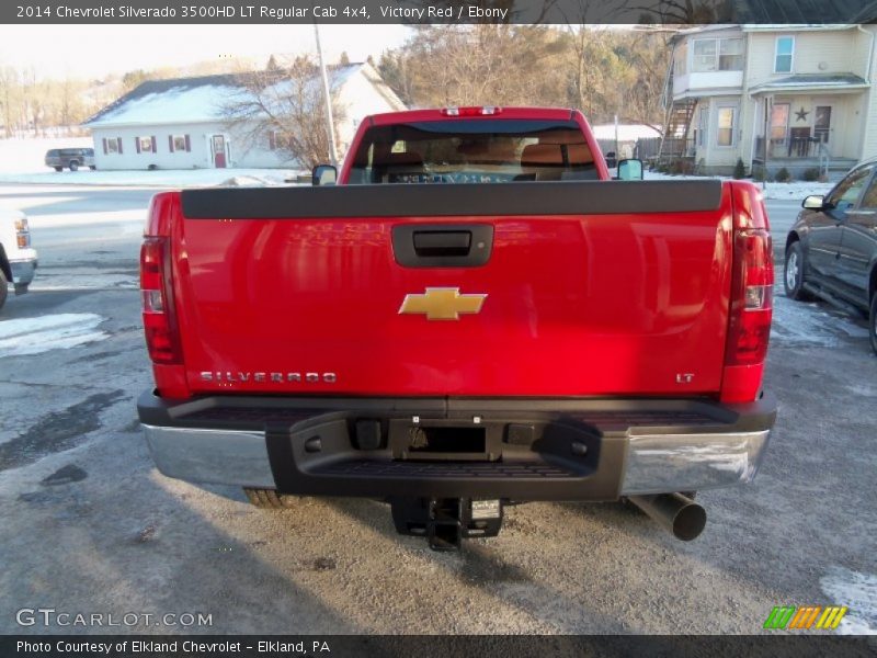 Victory Red / Ebony 2014 Chevrolet Silverado 3500HD LT Regular Cab 4x4