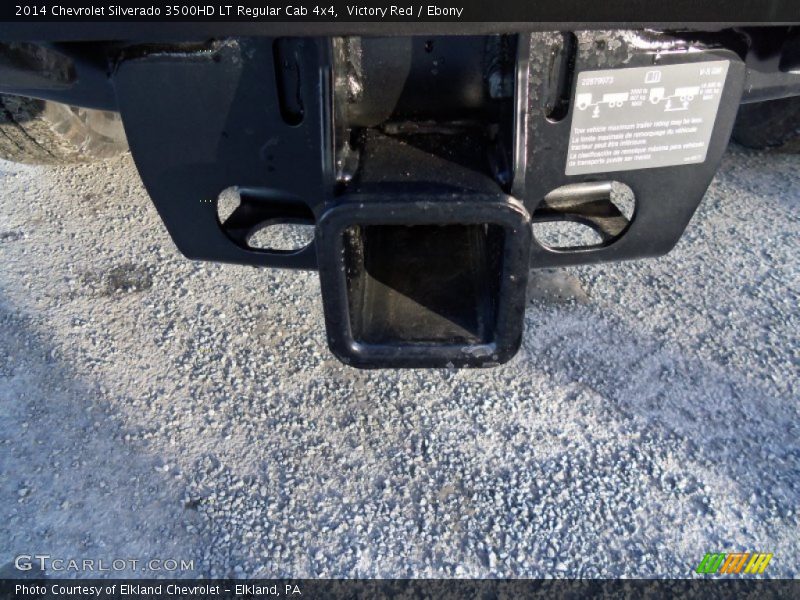 Victory Red / Ebony 2014 Chevrolet Silverado 3500HD LT Regular Cab 4x4