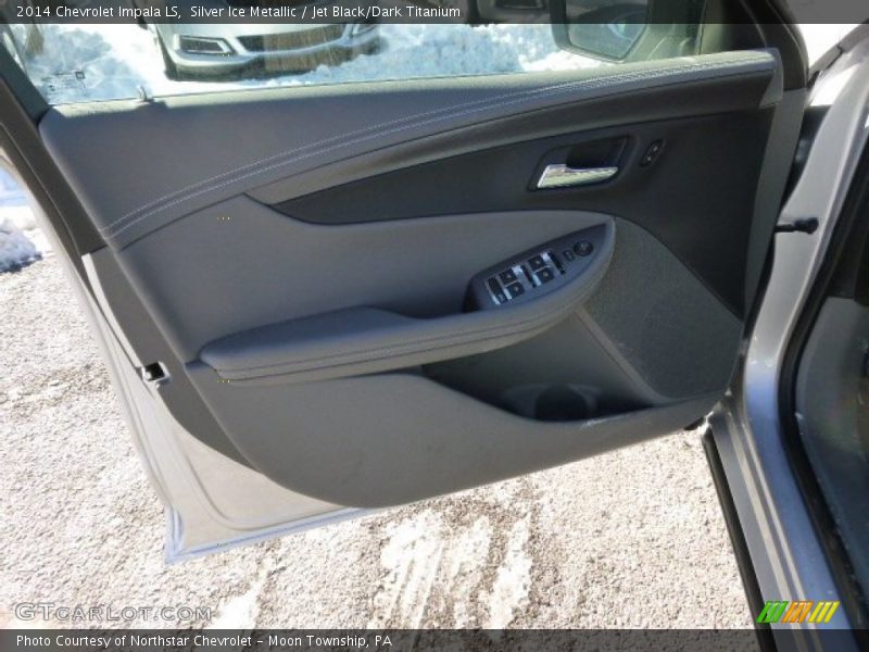 Silver Ice Metallic / Jet Black/Dark Titanium 2014 Chevrolet Impala LS