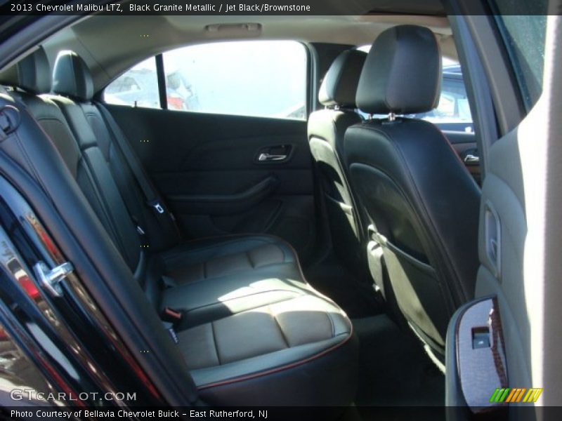 Black Granite Metallic / Jet Black/Brownstone 2013 Chevrolet Malibu LTZ