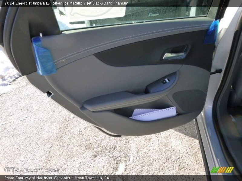 Silver Ice Metallic / Jet Black/Dark Titanium 2014 Chevrolet Impala LS