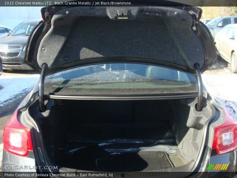 Black Granite Metallic / Jet Black/Brownstone 2013 Chevrolet Malibu LTZ