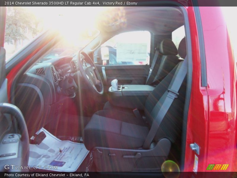 Victory Red / Ebony 2014 Chevrolet Silverado 3500HD LT Regular Cab 4x4