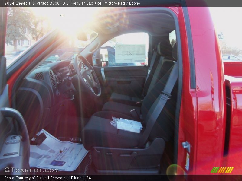 Victory Red / Ebony 2014 Chevrolet Silverado 3500HD LT Regular Cab 4x4