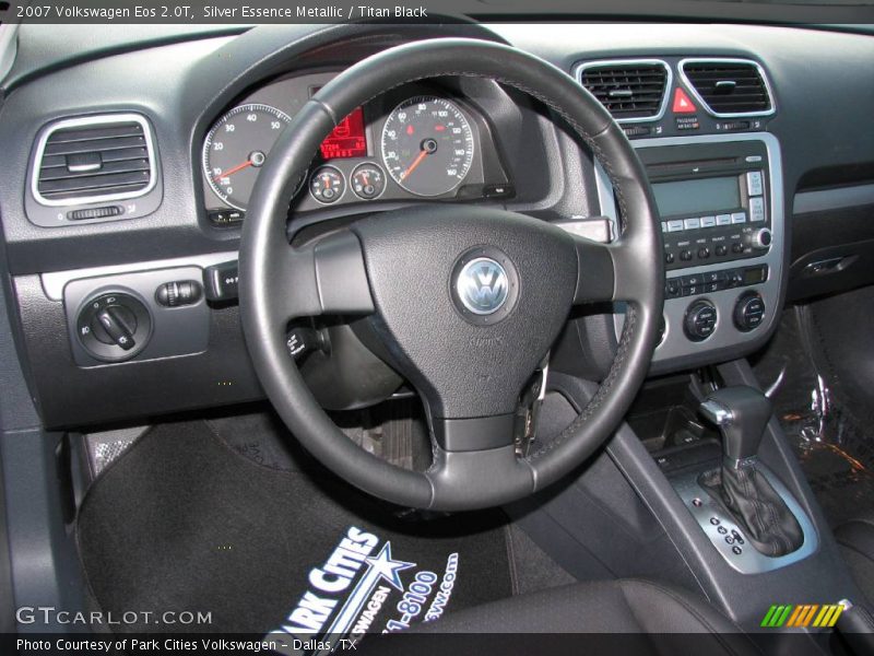 Silver Essence Metallic / Titan Black 2007 Volkswagen Eos 2.0T