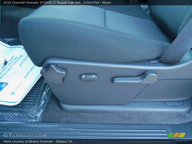 Victory Red / Ebony 2014 Chevrolet Silverado 3500HD LT Regular Cab 4x4