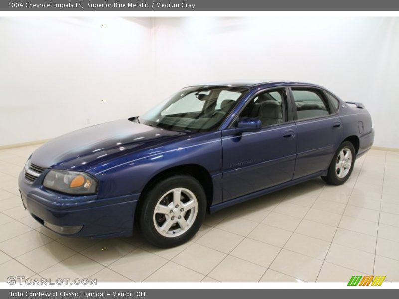 Front 3/4 View of 2004 Impala LS