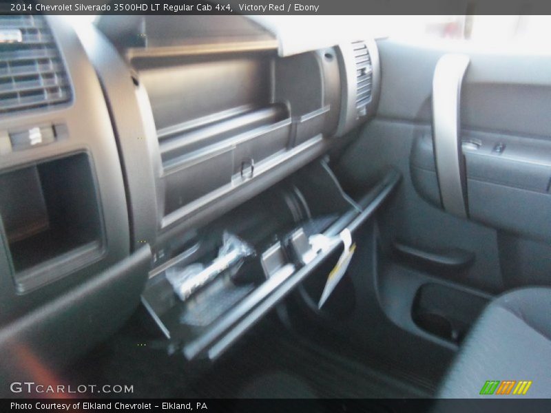 Victory Red / Ebony 2014 Chevrolet Silverado 3500HD LT Regular Cab 4x4