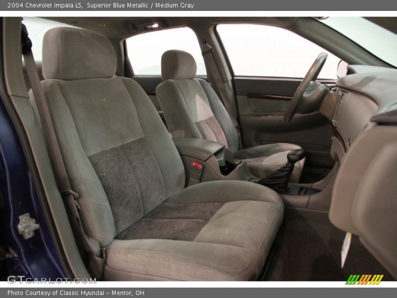 Superior Blue Metallic / Medium Gray 2004 Chevrolet Impala LS