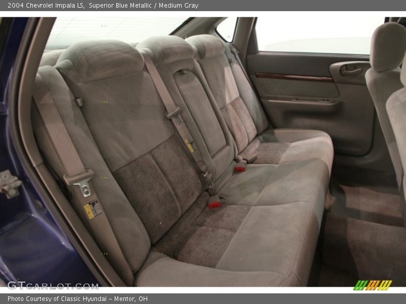 Superior Blue Metallic / Medium Gray 2004 Chevrolet Impala LS
