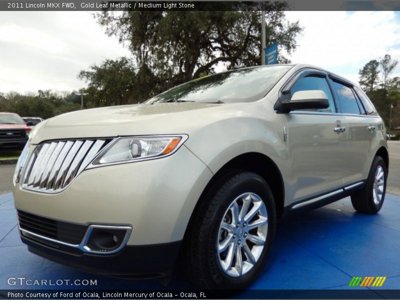 Gold Leaf Metallic / Medium Light Stone 2011 Lincoln MKX FWD