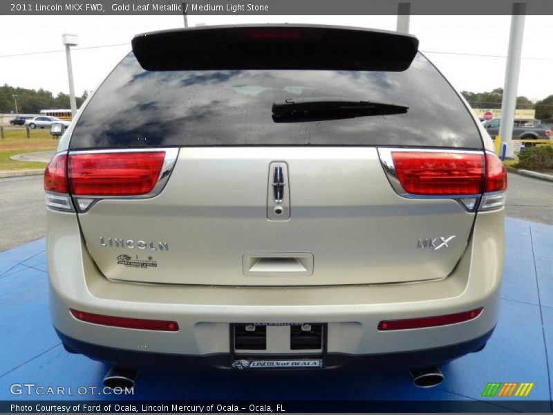 Gold Leaf Metallic / Medium Light Stone 2011 Lincoln MKX FWD