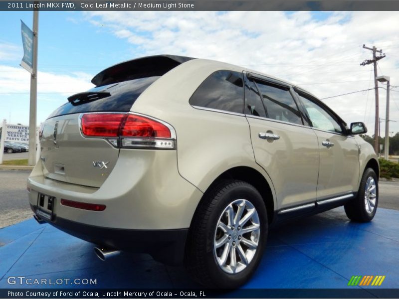 Gold Leaf Metallic / Medium Light Stone 2011 Lincoln MKX FWD