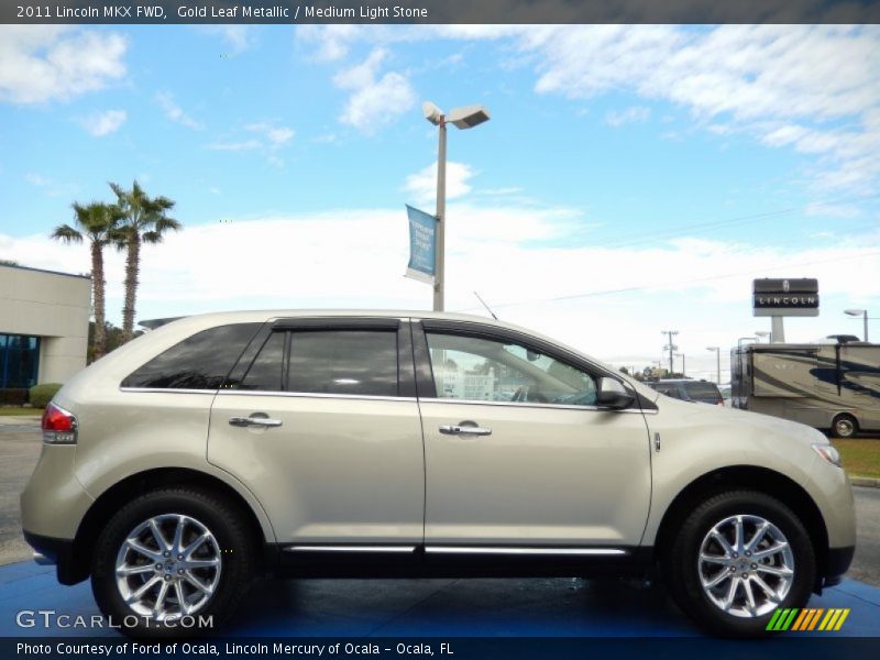 Gold Leaf Metallic / Medium Light Stone 2011 Lincoln MKX FWD