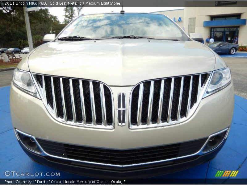 Gold Leaf Metallic / Medium Light Stone 2011 Lincoln MKX FWD