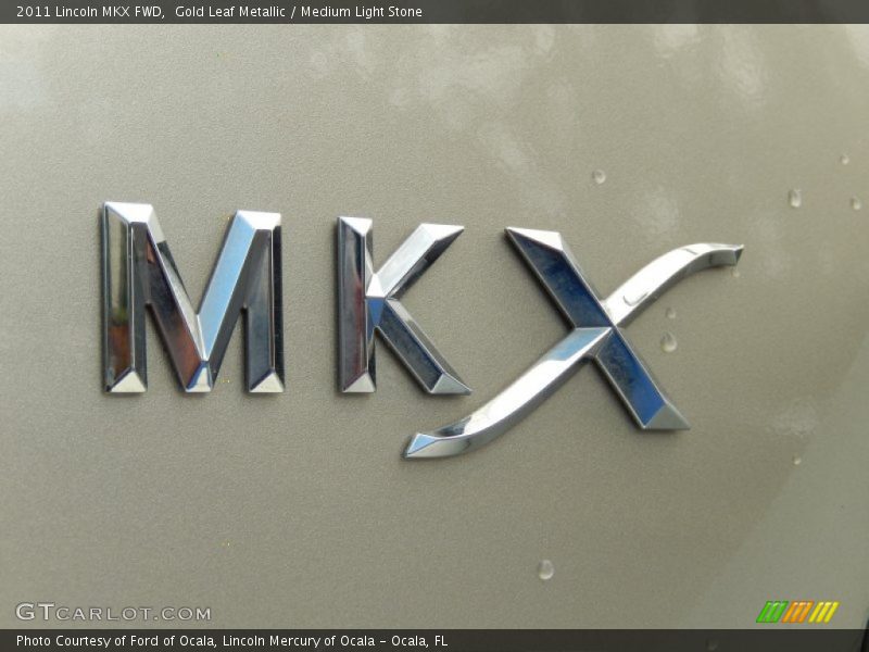 Gold Leaf Metallic / Medium Light Stone 2011 Lincoln MKX FWD