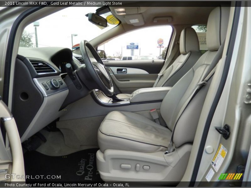 Gold Leaf Metallic / Medium Light Stone 2011 Lincoln MKX FWD
