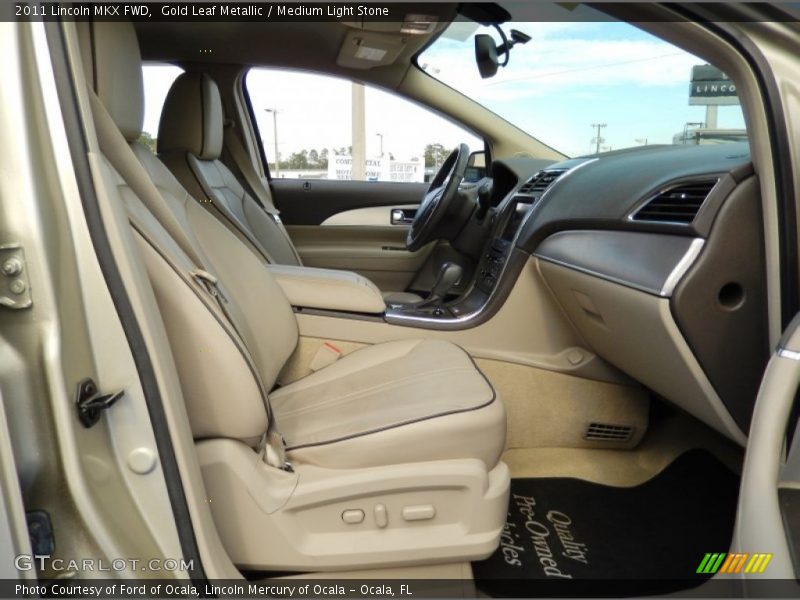 Gold Leaf Metallic / Medium Light Stone 2011 Lincoln MKX FWD
