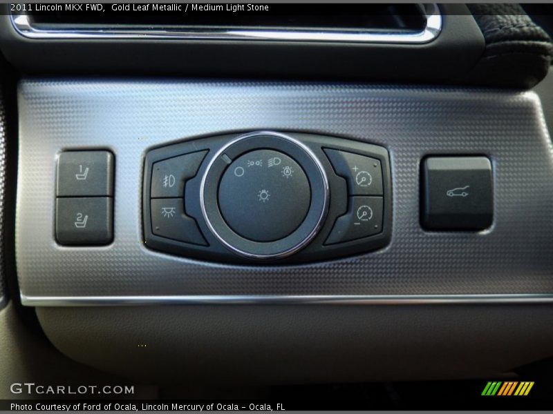 Gold Leaf Metallic / Medium Light Stone 2011 Lincoln MKX FWD