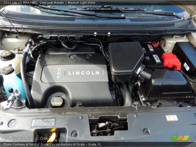 Gold Leaf Metallic / Medium Light Stone 2011 Lincoln MKX FWD