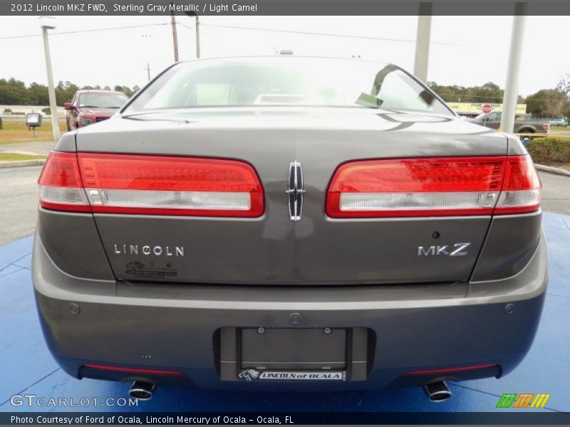 Sterling Gray Metallic / Light Camel 2012 Lincoln MKZ FWD