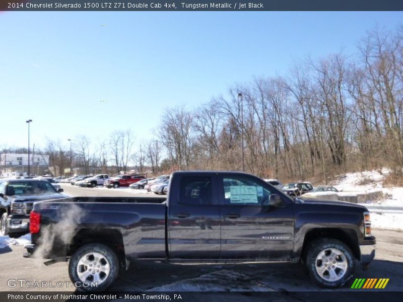 Tungsten Metallic / Jet Black 2014 Chevrolet Silverado 1500 LTZ Z71 Double Cab 4x4