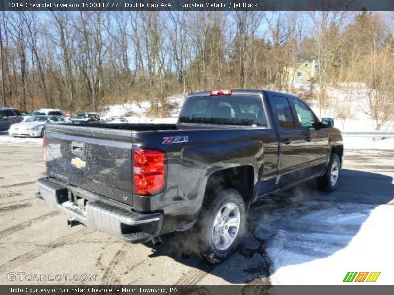 Tungsten Metallic / Jet Black 2014 Chevrolet Silverado 1500 LTZ Z71 Double Cab 4x4