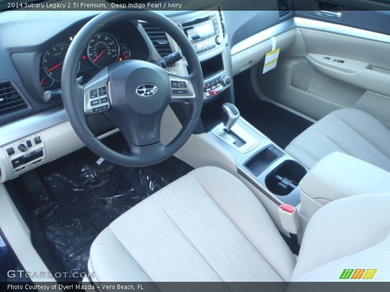  2014 Legacy 2.5i Premium Ivory Interior