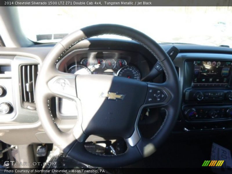 Tungsten Metallic / Jet Black 2014 Chevrolet Silverado 1500 LTZ Z71 Double Cab 4x4