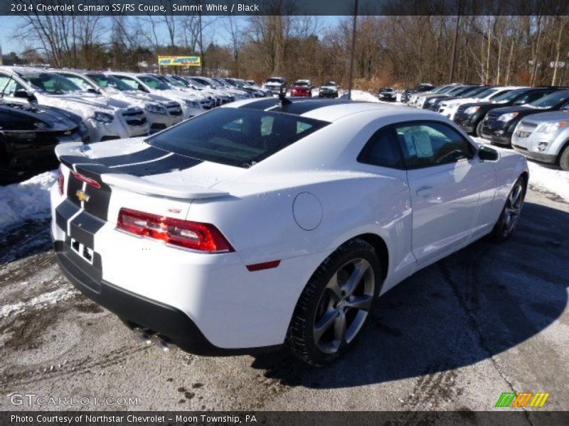 Summit White / Black 2014 Chevrolet Camaro SS/RS Coupe