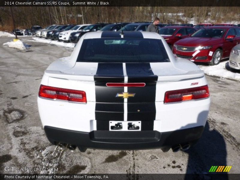 Summit White / Black 2014 Chevrolet Camaro SS/RS Coupe